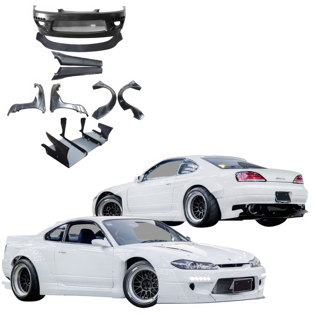 All kind of Exterior/Complete Body Kits for Nissan Silvia 1999 - 