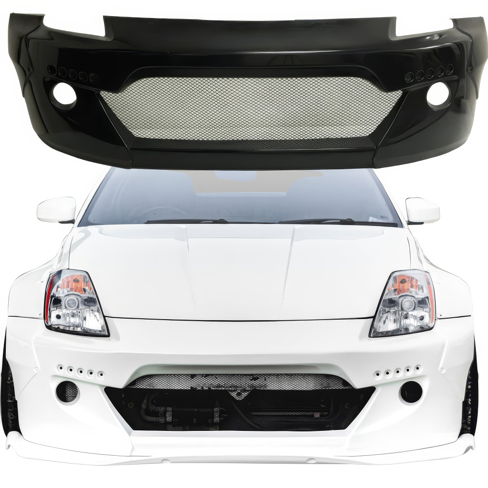 All kind of Exterior/Front Bumpers or Lips for Nissan 350Z 2003 - 