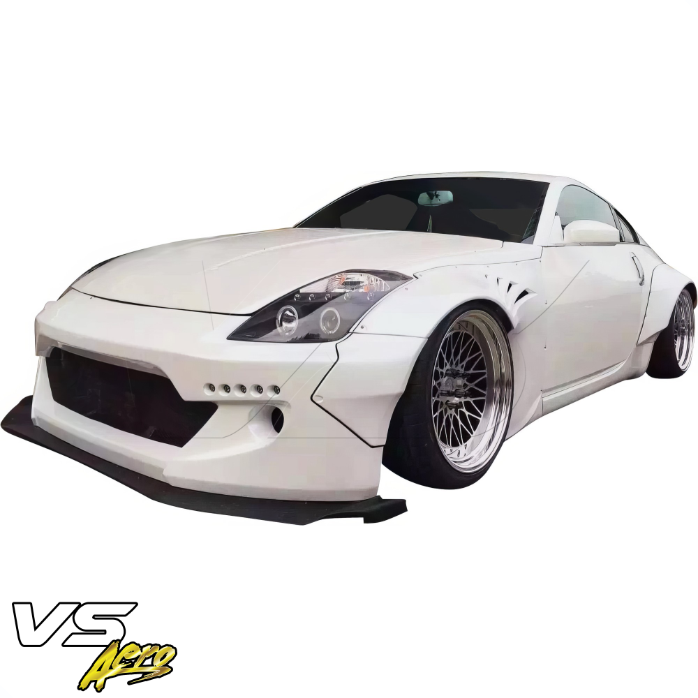 All kind of Exterior/Front Bumpers or Lips for Nissan 350Z 2003 - 