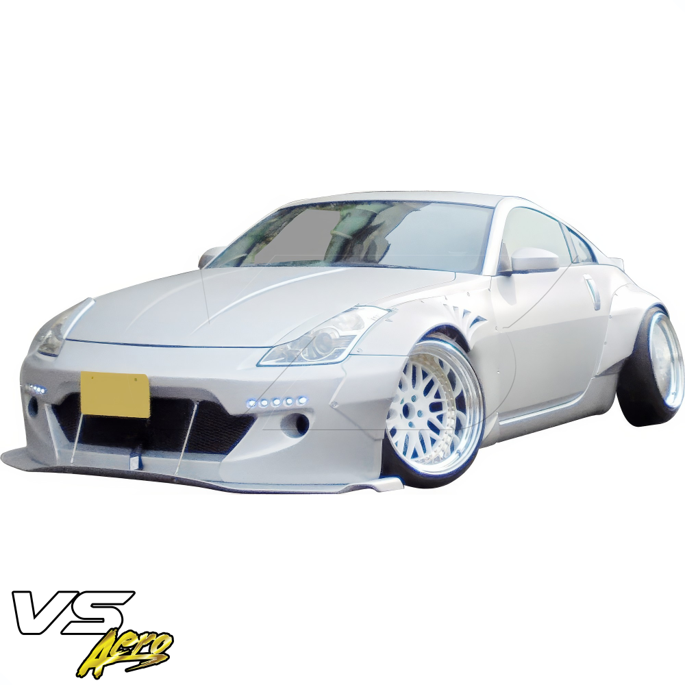 All kind of Exterior/Front Bumpers or Lips for Nissan 350Z 2003 - 