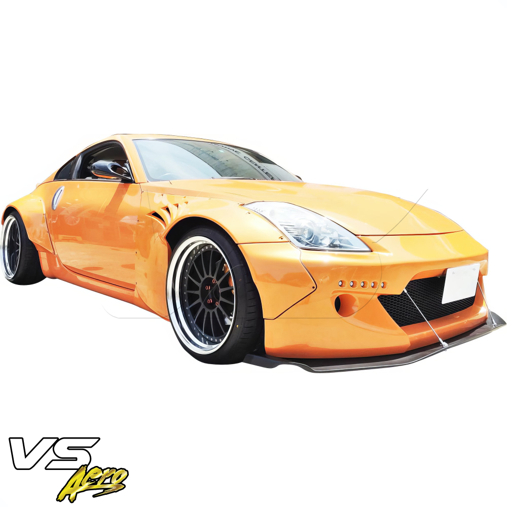 All kind of Exterior/Front Bumpers or Lips for Nissan 350Z 2003 - 