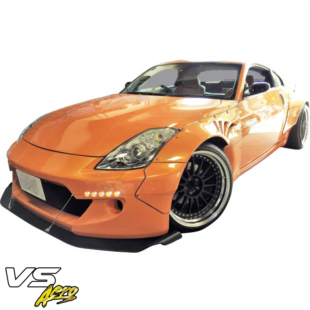 All kind of Exterior/Front Bumpers or Lips for Nissan 350Z 2003 - 