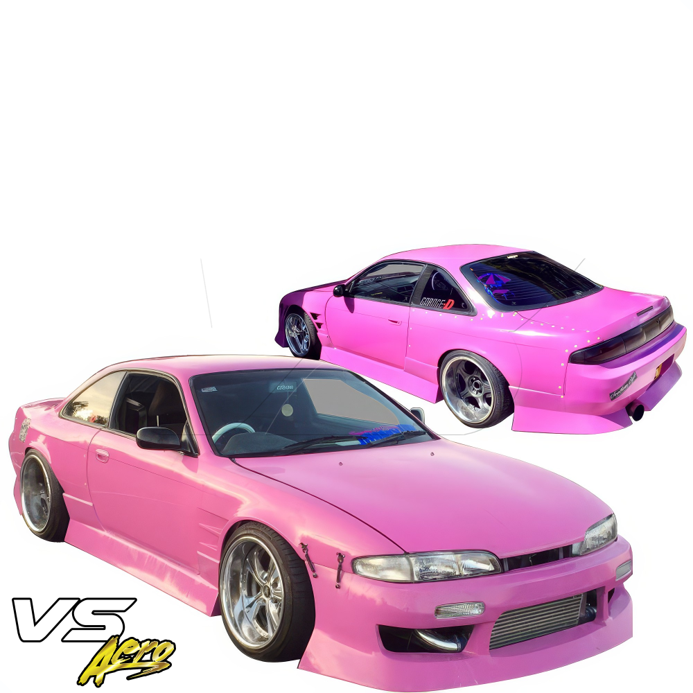 All kind of Exterior/Complete Body Kits for Nissan 240SX 1995 - 