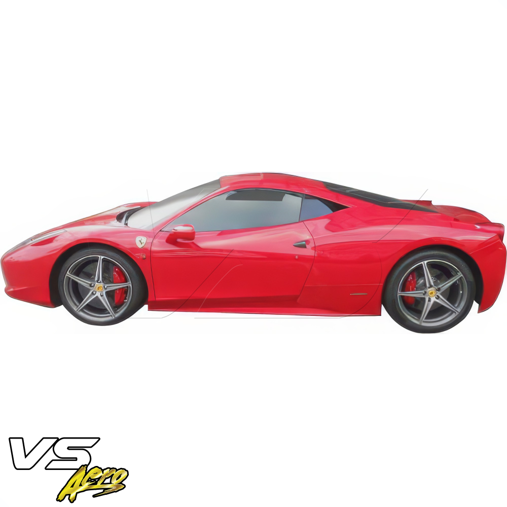 All kind of Exterior/Side Skirts for Ferrari 458 2010 - 