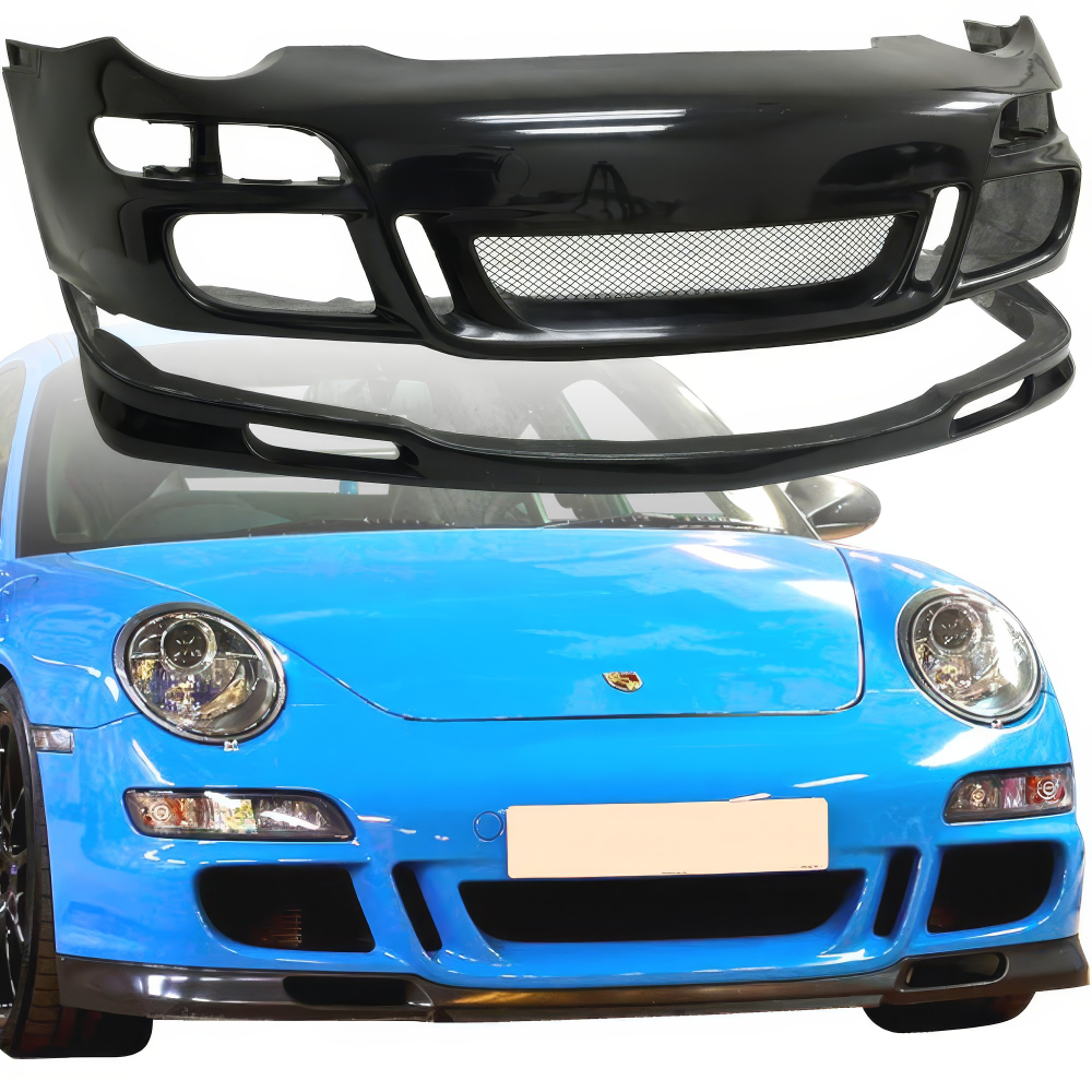 All kind of Exterior/Front Bumpers or Lips for Porsche 911 2005 - 