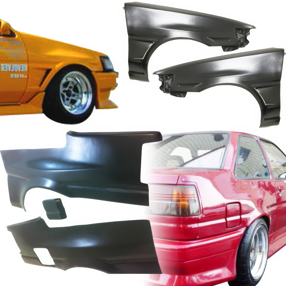 All kind of Exterior/Fenders for Toyota Corolla 1984 - 