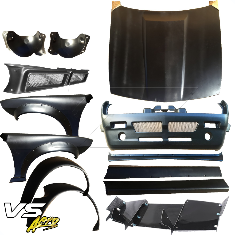 All kind of Exterior/Complete Body Kits for Nissan 240SX 1995 - 