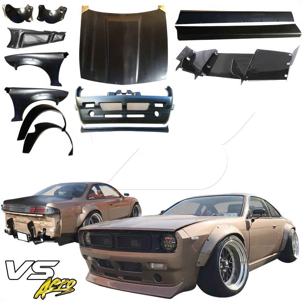 All kind of Exterior/Complete Body Kits for Nissan 240SX 1995 - 