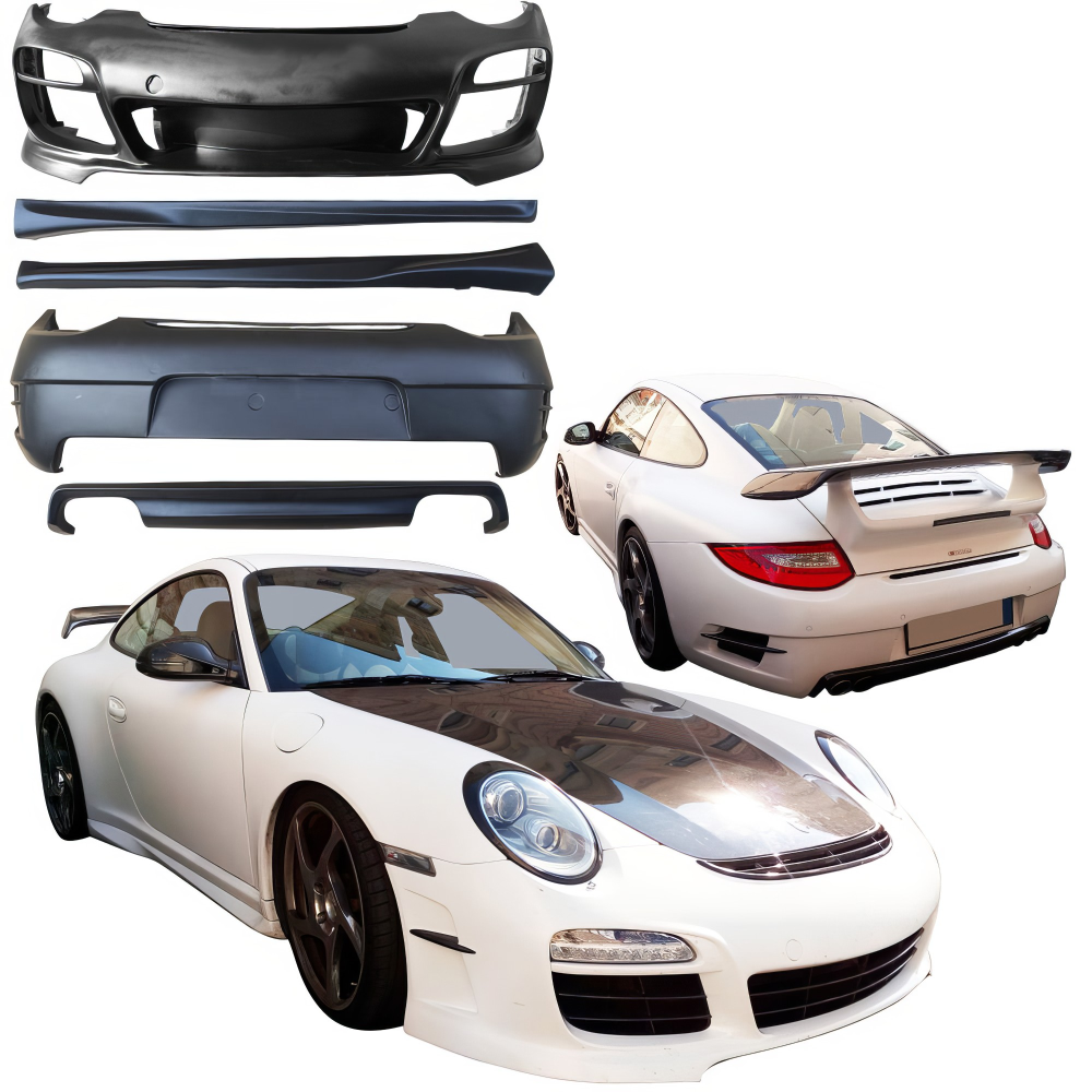 All kind of Exterior/Complete Body Kits for Porsche 911 2009 - 