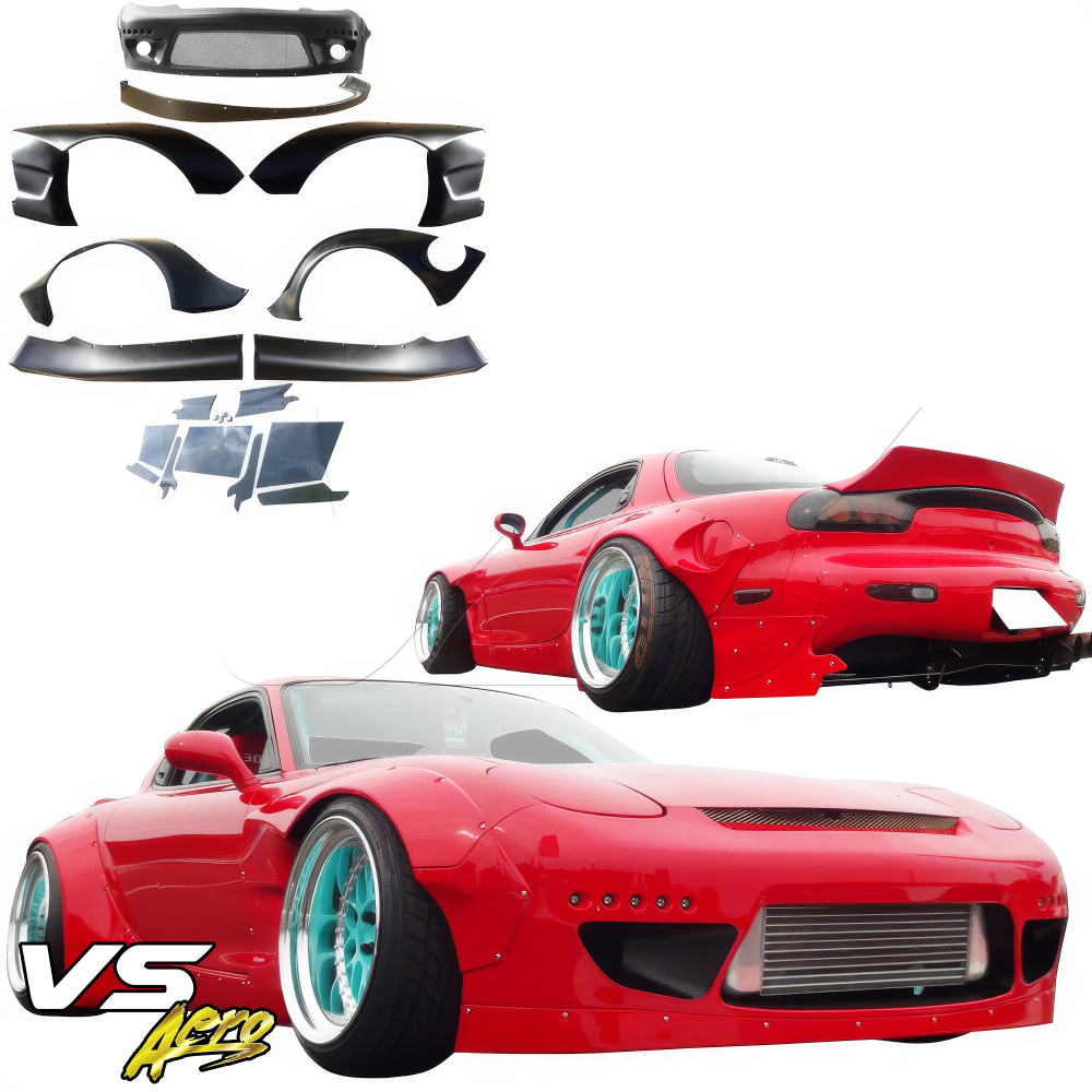 All kind of Exterior/Complete Body Kits for Mazda RX-7 1993 - 