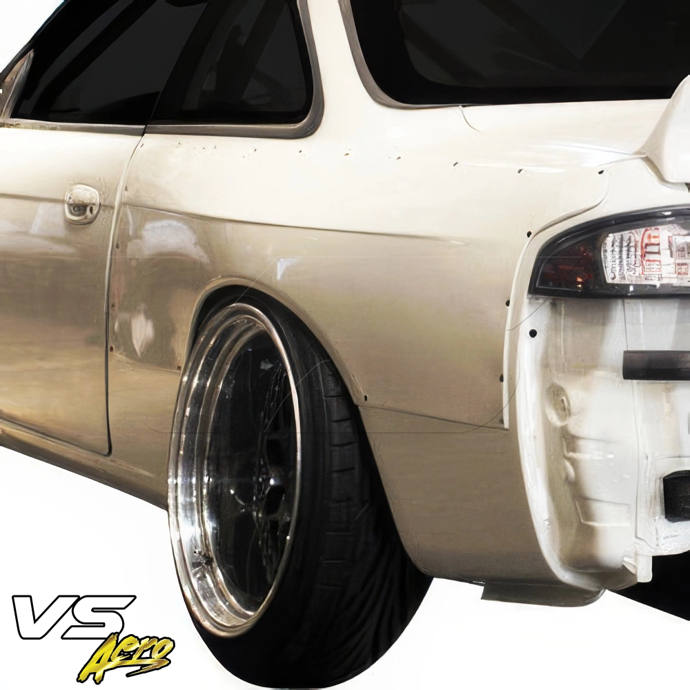 VSaero FRP TKYO v1 Wide Body Fenders (rear) 30mm for Nissan