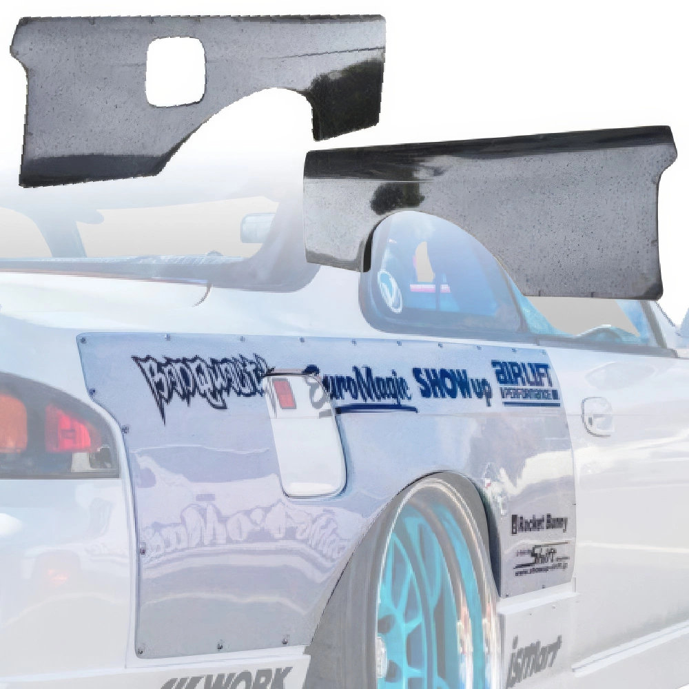 VSaero FRP TKYO v1 Wide Body Fenders (rear) 30mm for Nissan