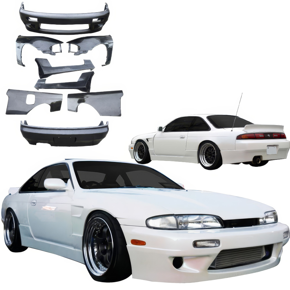 All kind of Exterior/Complete Body Kits for Nissan 240SX 1995 - 