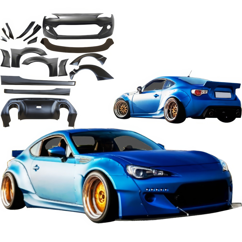 All kind of Exterior/Complete Body Kits for Subaru BRZ 2013 - 