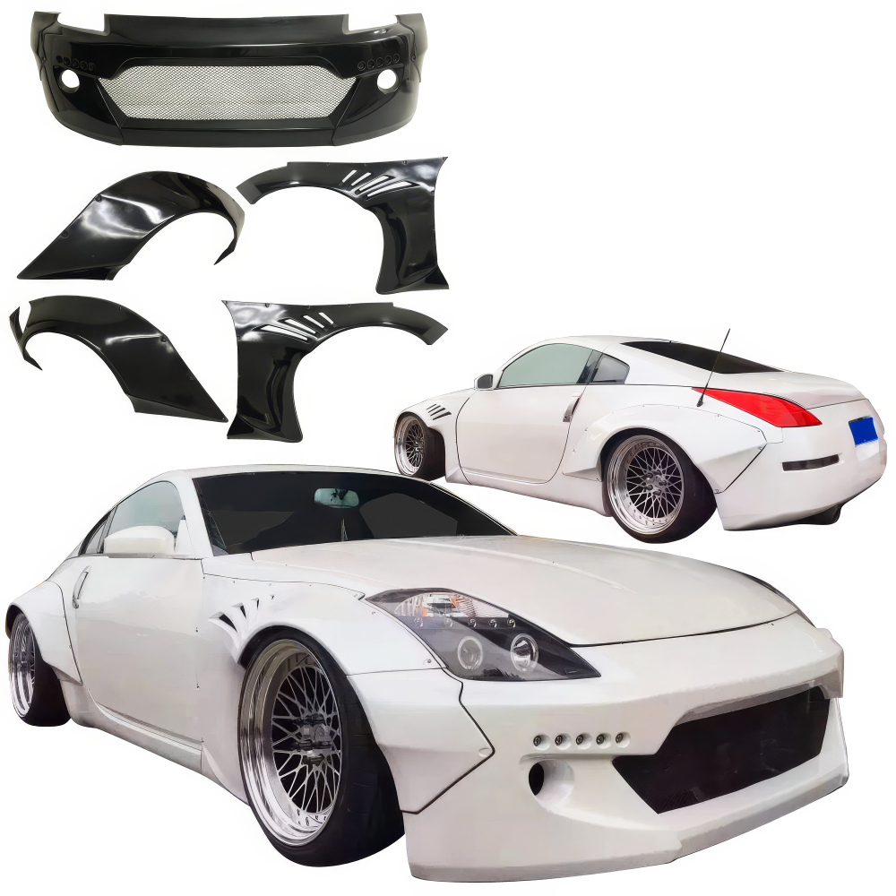 All kind of Exterior/Complete Body Kits for Nissan 350Z 2003 - 