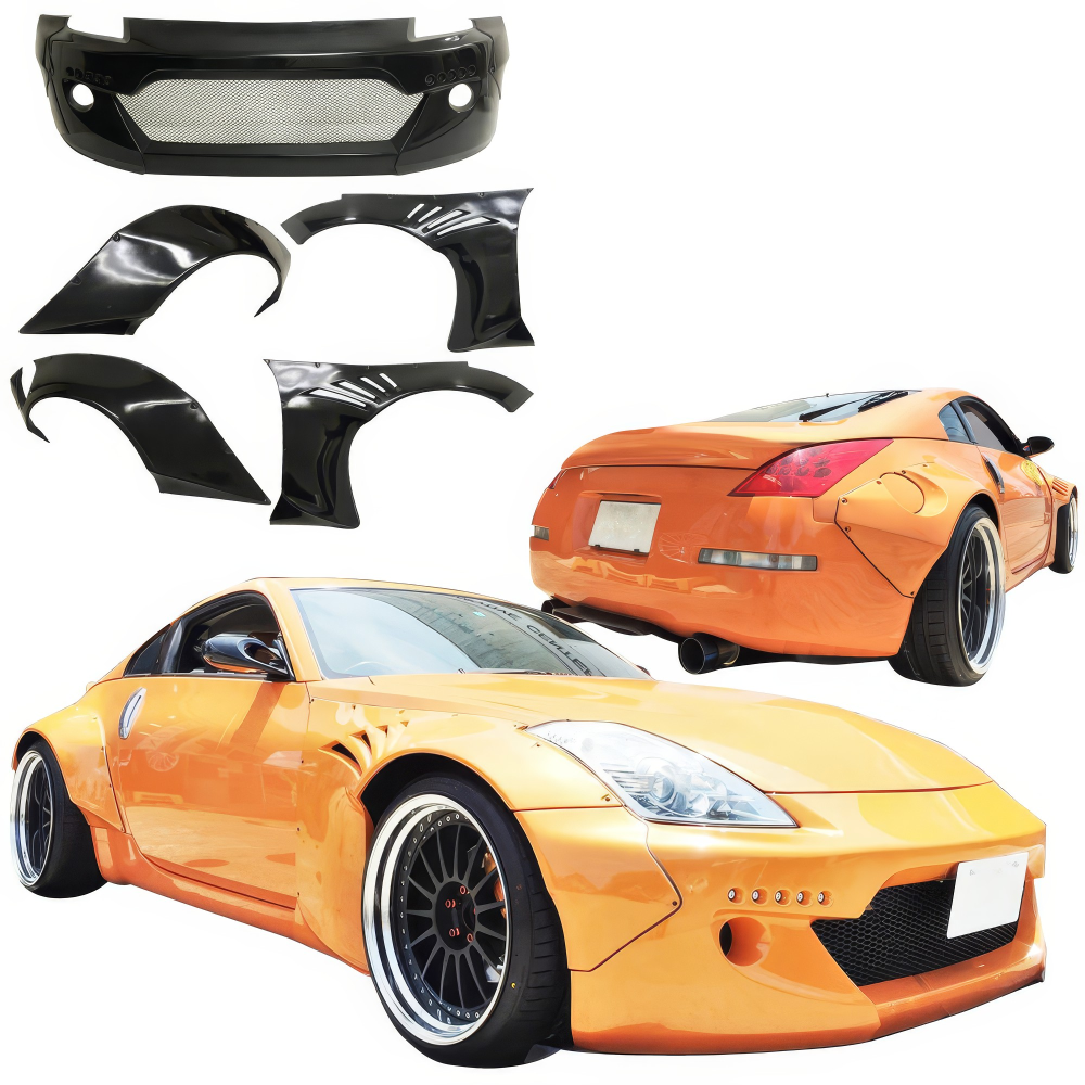 All kind of Exterior/Complete Body Kits for Nissan 350Z 2003 - 