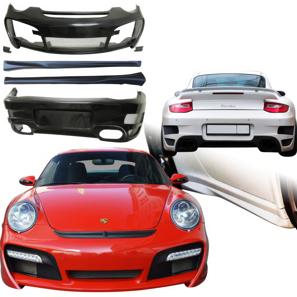 All kind of Exterior/Complete Body Kits for Porsche 911 2009 - 