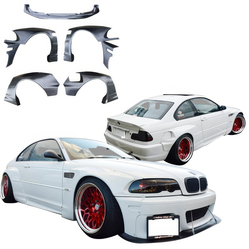 All kind of Exterior/Complete Body Kits for BMW M3 2002 - 