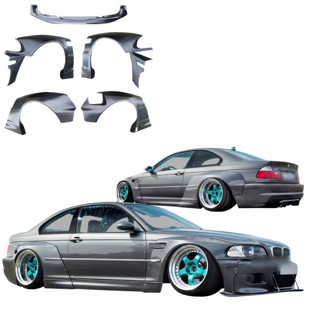 All kind of Exterior/Complete Body Kits for BMW M3 2002 - 