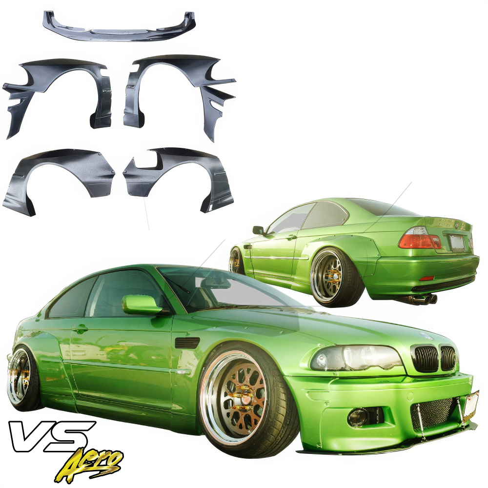 All kind of Exterior/Complete Body Kits for BMW M3 2002 - 