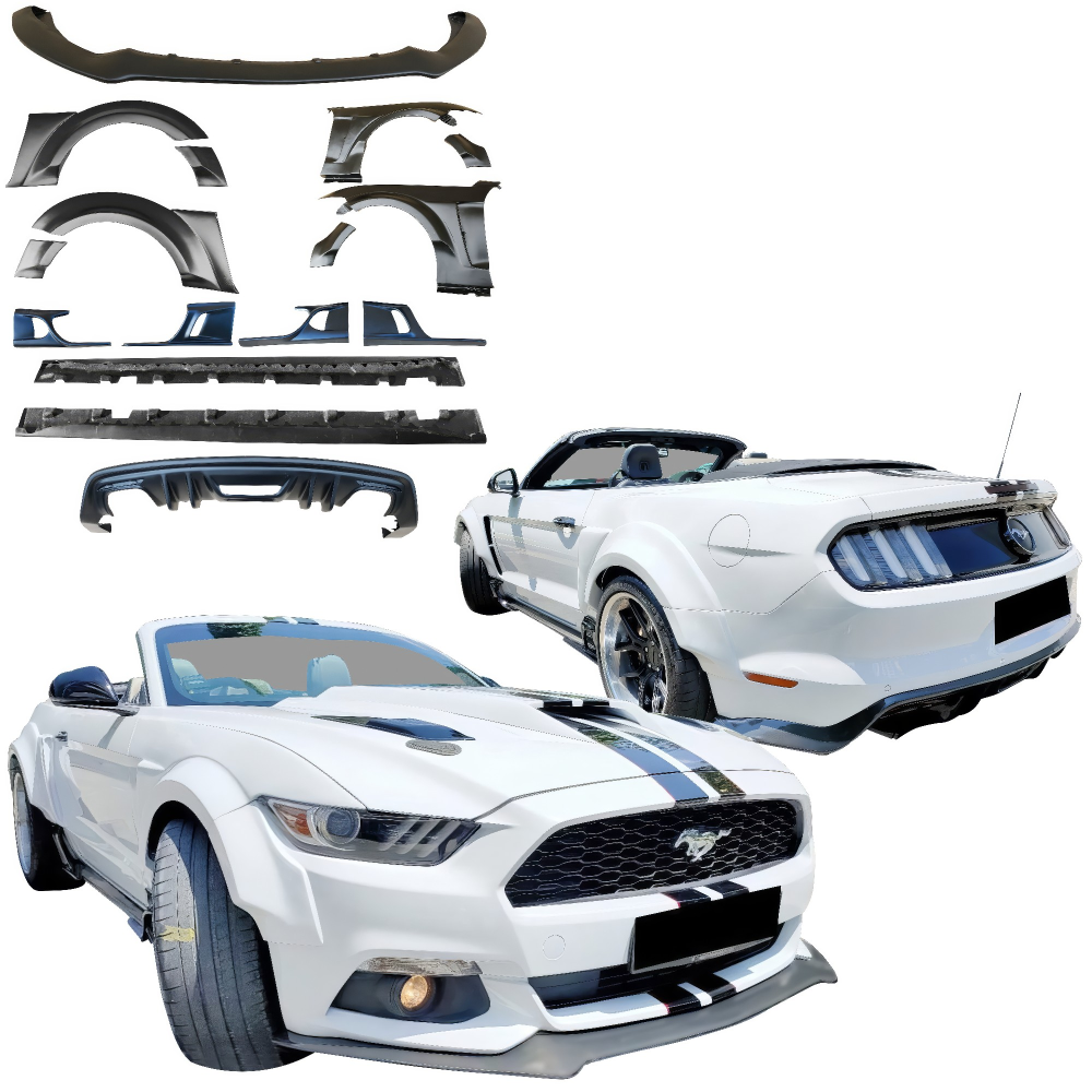 All kind of Exterior/Complete Body Kits for Ford Mustang 2015 - 