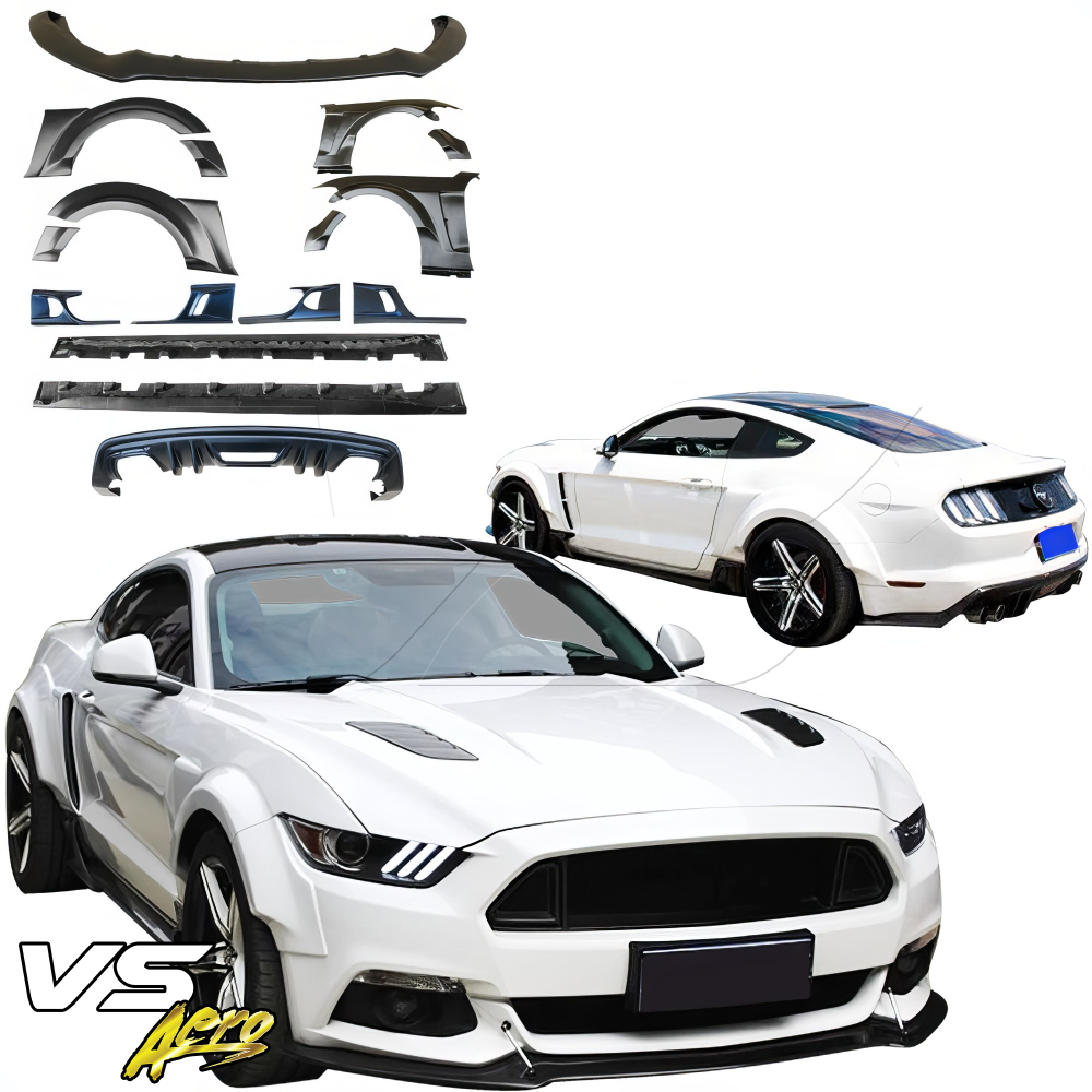 All kind of Exterior/Complete Body Kits for Ford Mustang 2015 - 