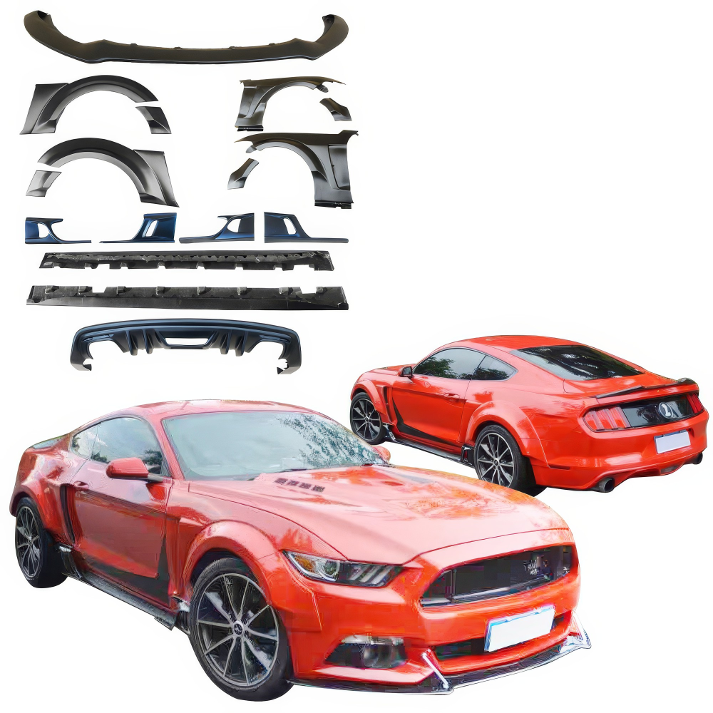 All kind of Exterior/Complete Body Kits for Ford Mustang 2015 - 