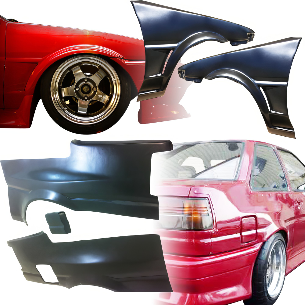 All kind of Exterior/Fenders for Toyota Corolla 1984 - 