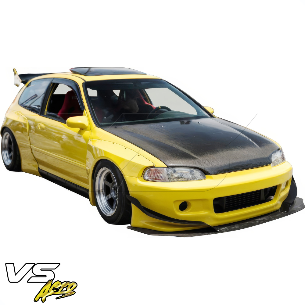 All kind of Exterior/Front Bumpers or Lips for Honda Civic 1992 - 