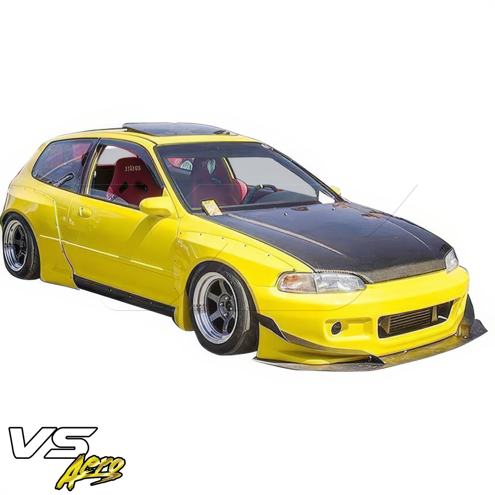 All kind of Exterior/Front Bumpers or Lips for Honda Civic 1992 - 