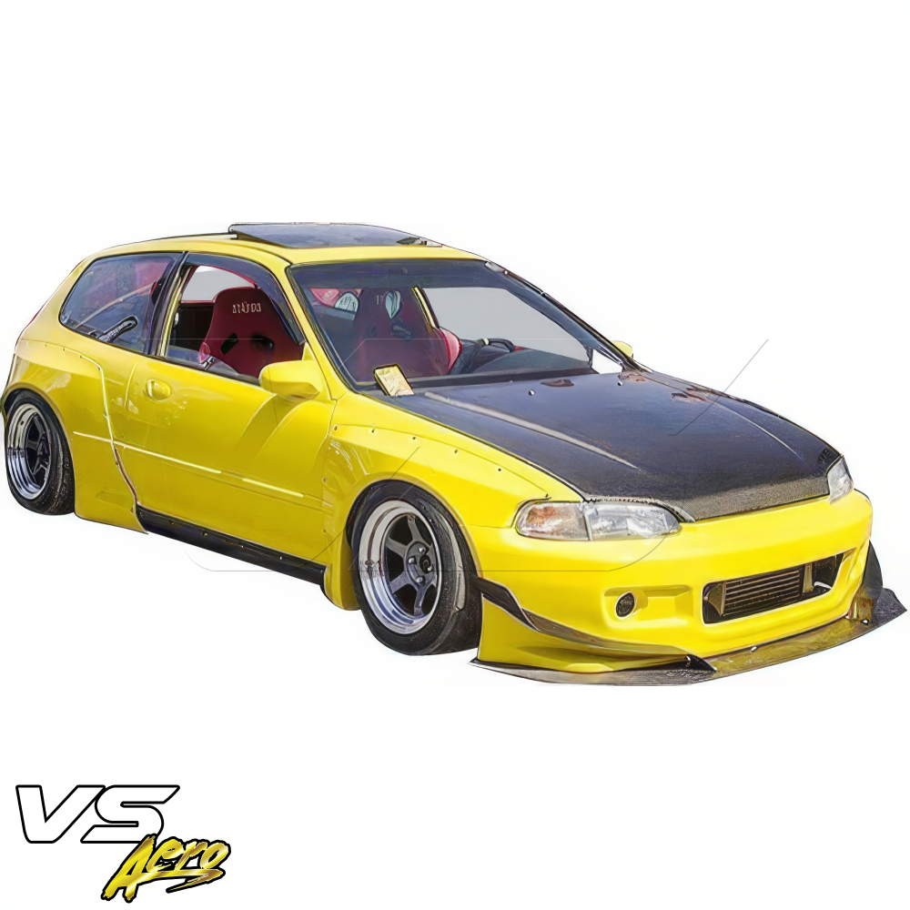 All kind of Exterior/Front Bumpers or Lips for Honda Civic 1992 - 