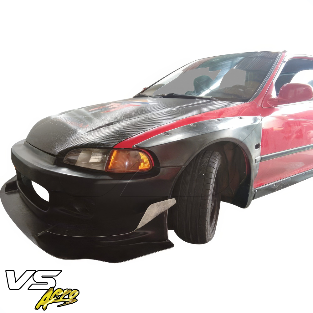 All kind of Exterior/Front Bumpers or Lips for Honda Civic 1992 - 