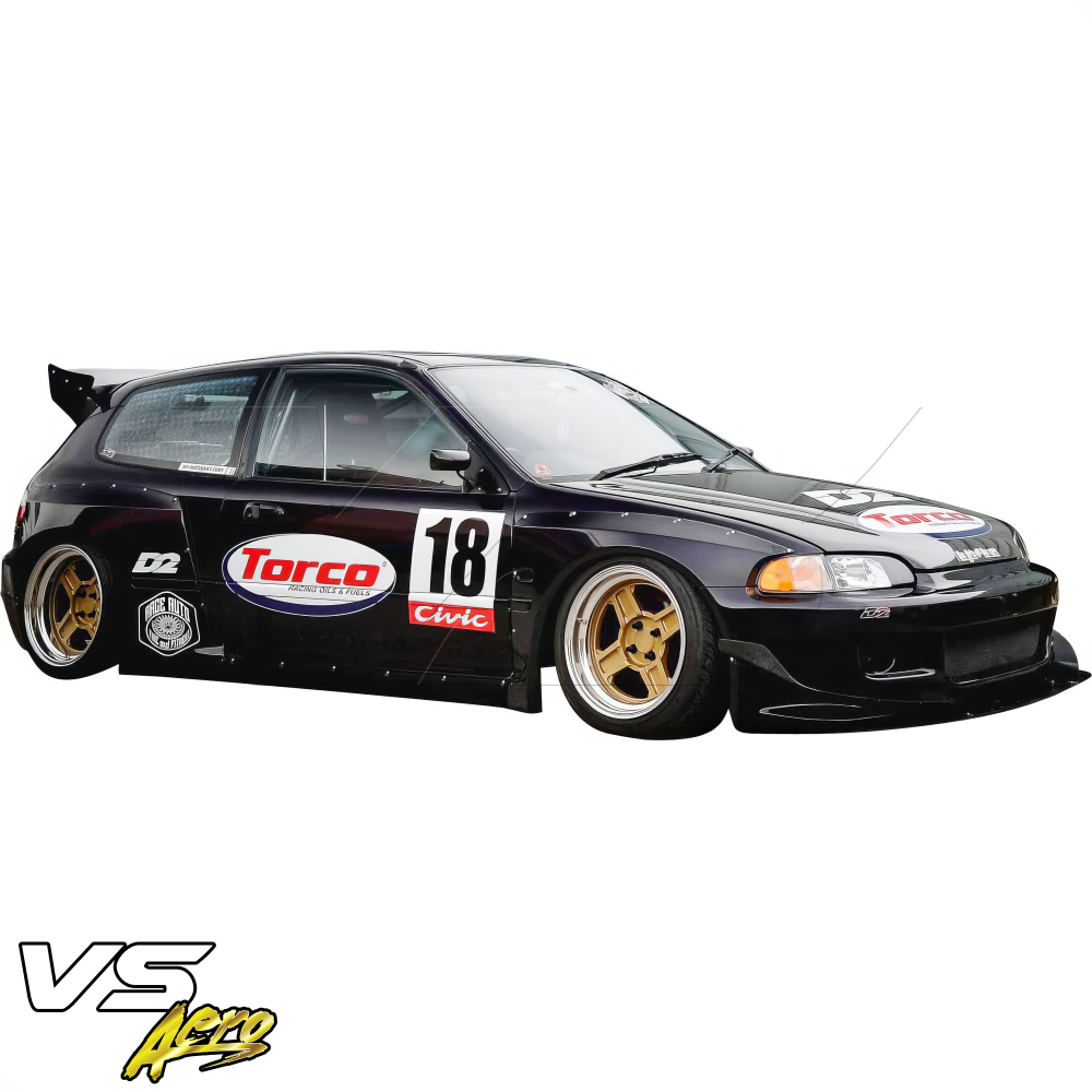 All kind of Exterior/Complete Body Kits for Honda Civic 1992 - 