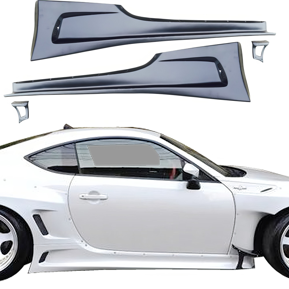 All kind of Exterior/Side Skirts for Subaru BRZ 2013 - 