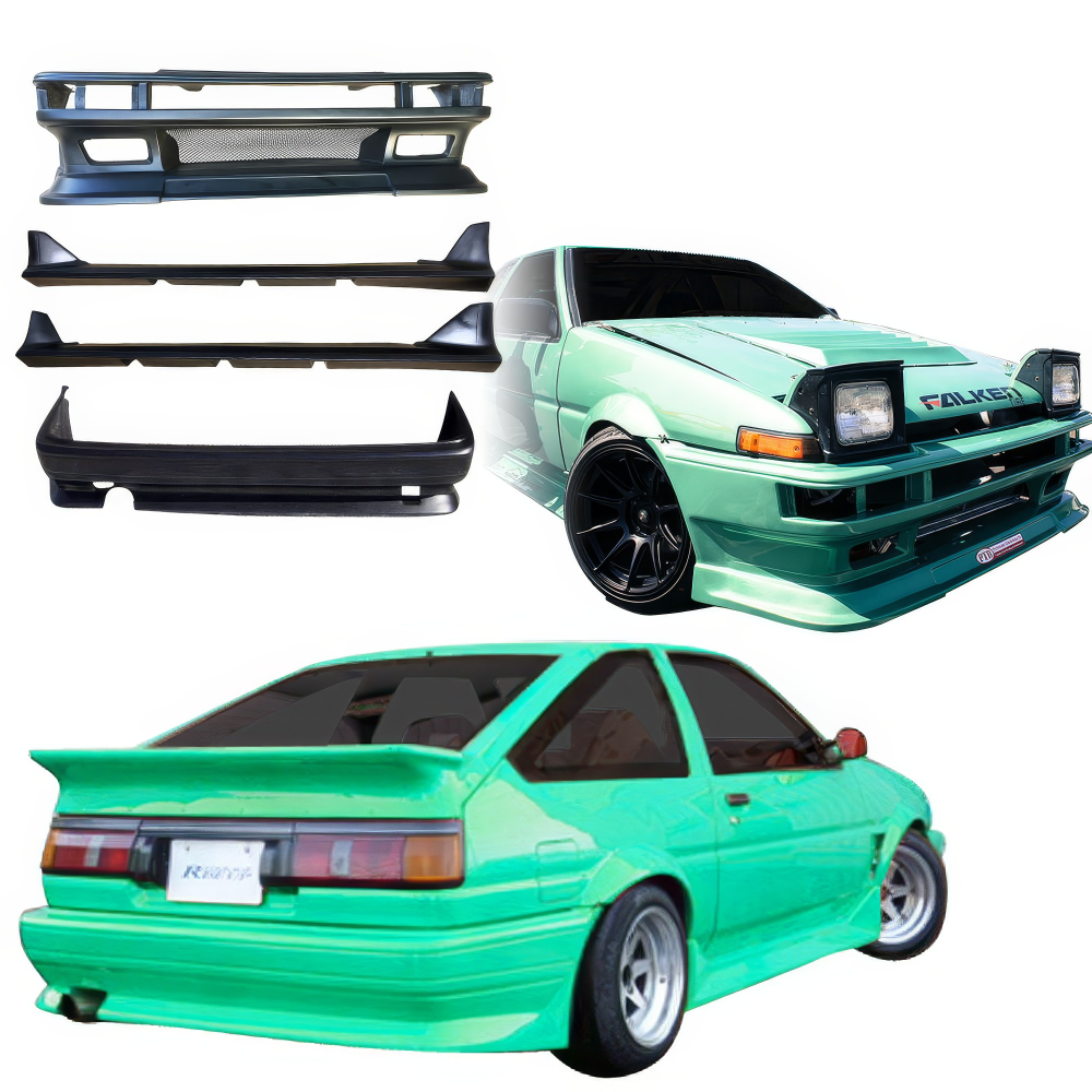 All kind of Exterior/Complete Body Kits for Toyota Corolla 1984 - 