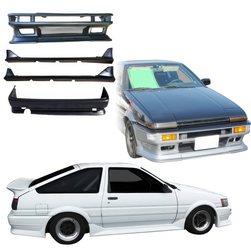 All kind of Exterior/Complete Body Kits for Toyota Corolla 1984 - 