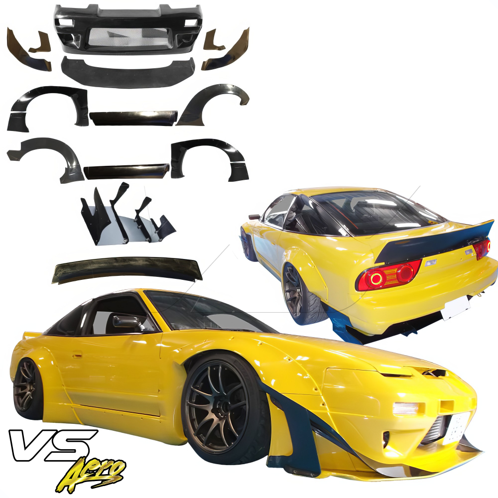 All kind of Exterior/Complete Body Kits for Nissan 240SX 1989 - 