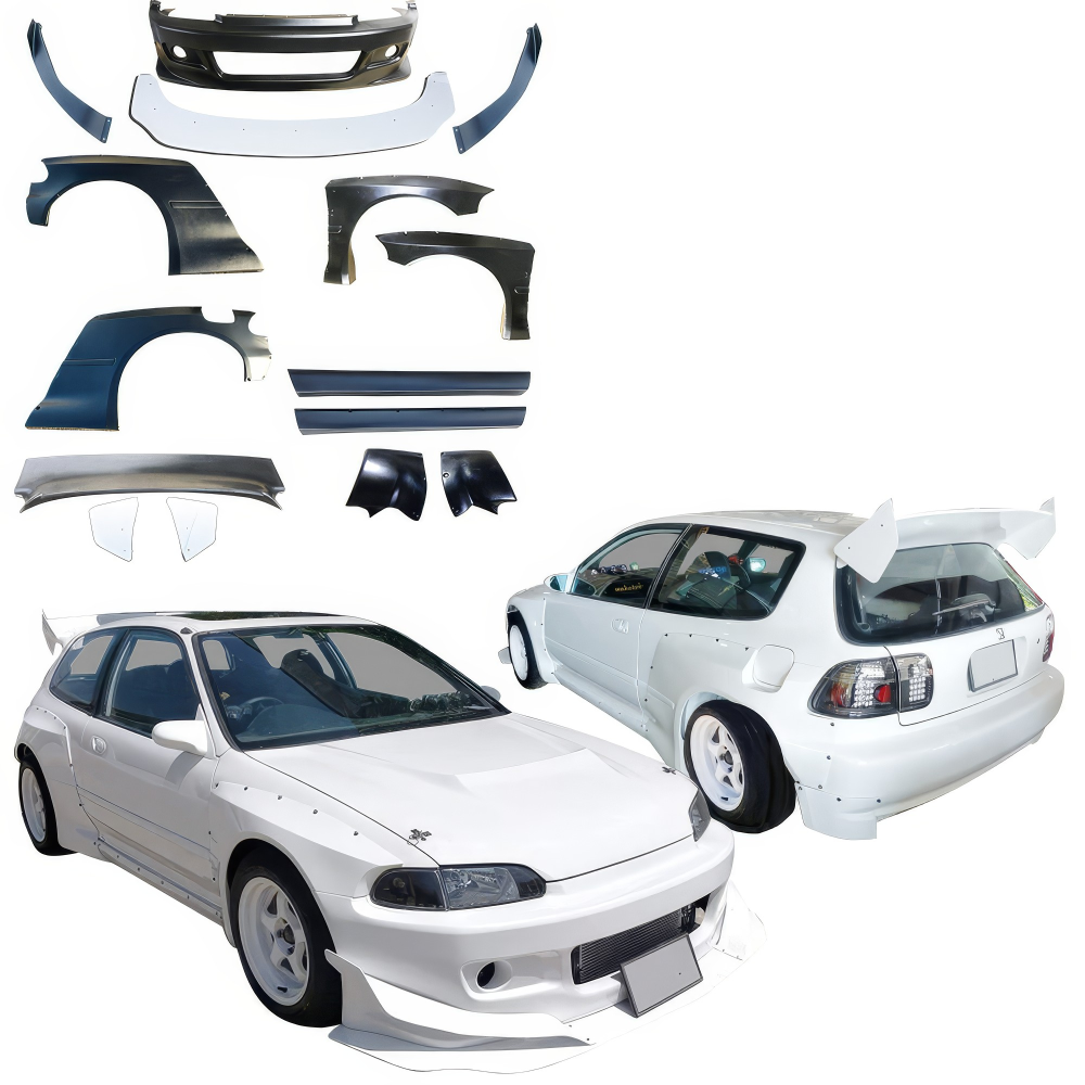 All kind of Exterior/Wings for Honda Civic 1992 - 