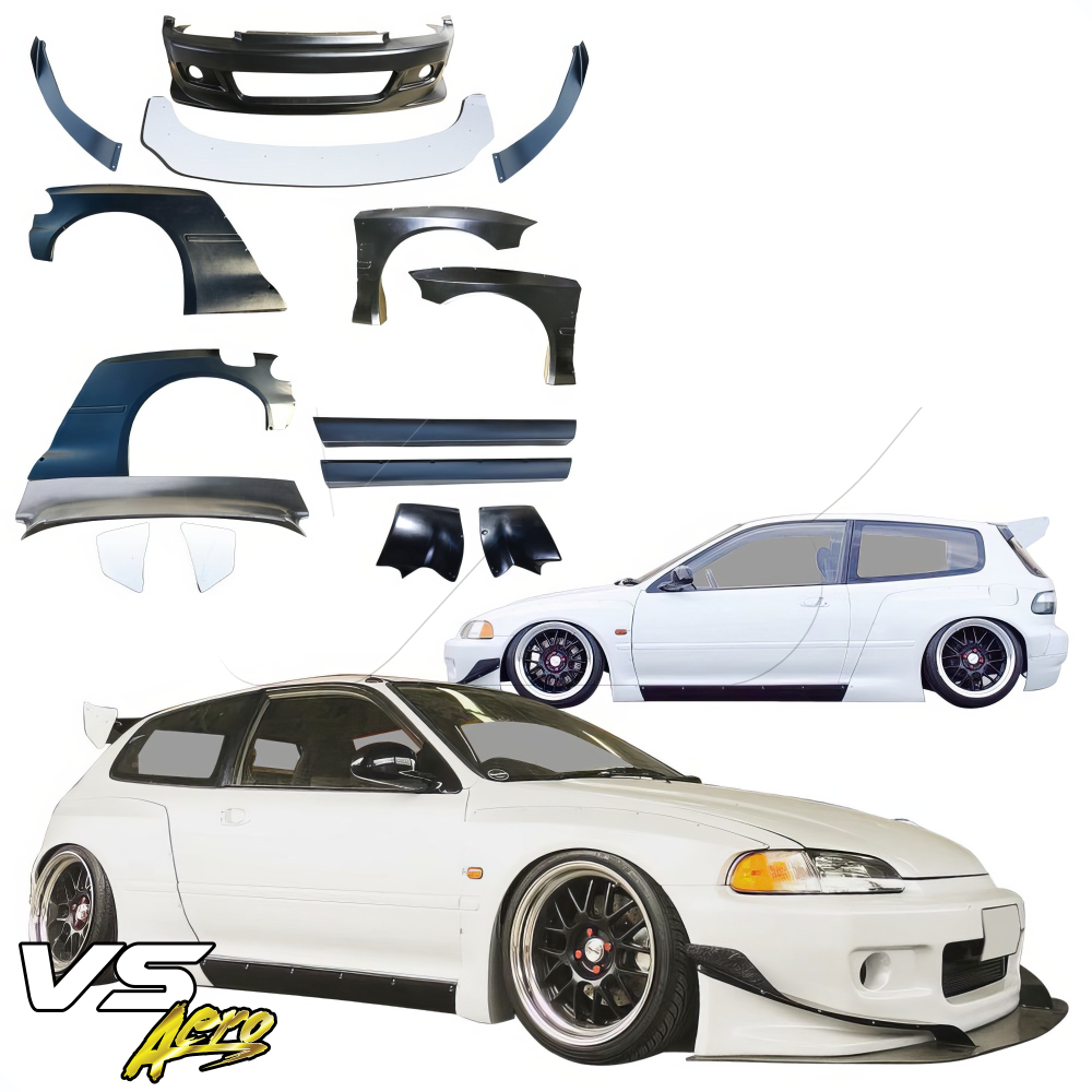 All kind of Exterior/Wings for Honda Civic 1992 - 