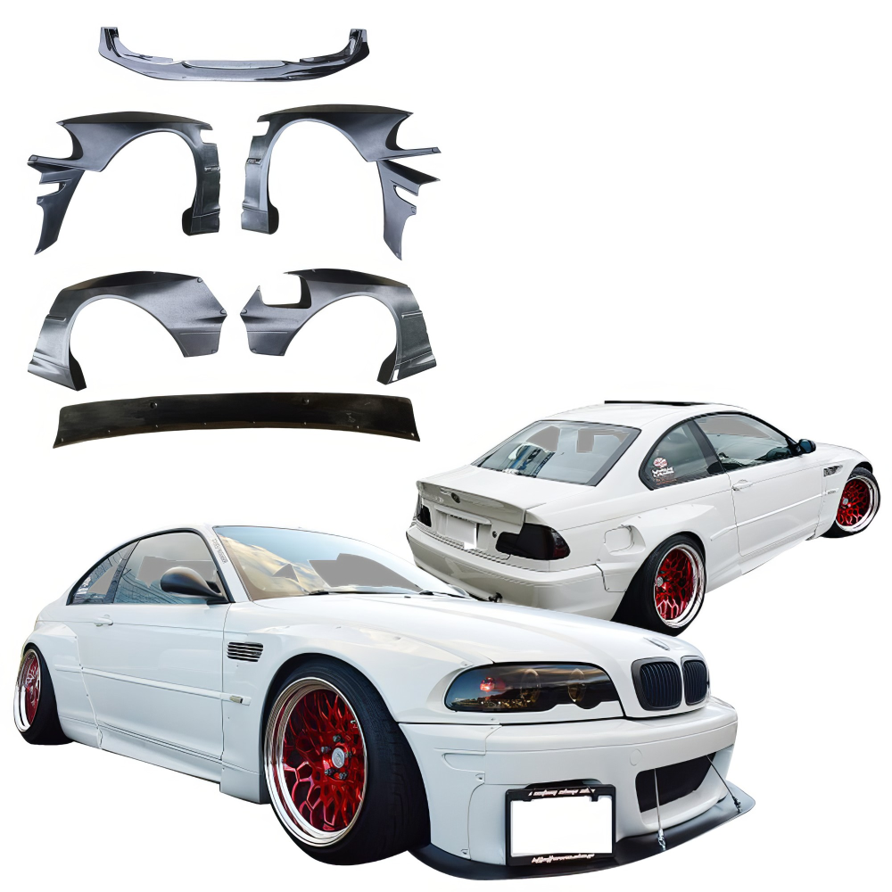 All kind of Exterior/Complete Body Kits for BMW M3 2002 - 