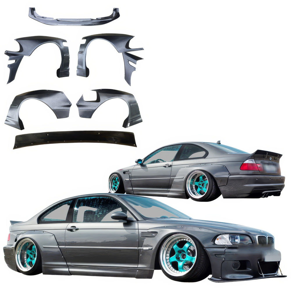 All kind of Exterior/Complete Body Kits for BMW M3 2002 - 