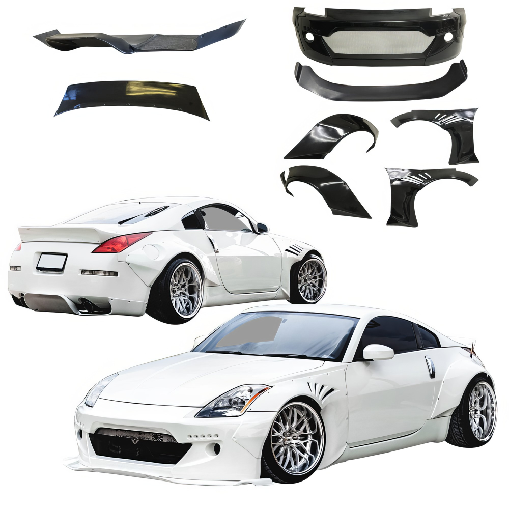 All kind of Exterior/Complete Body Kits for Nissan 350Z 2003 -