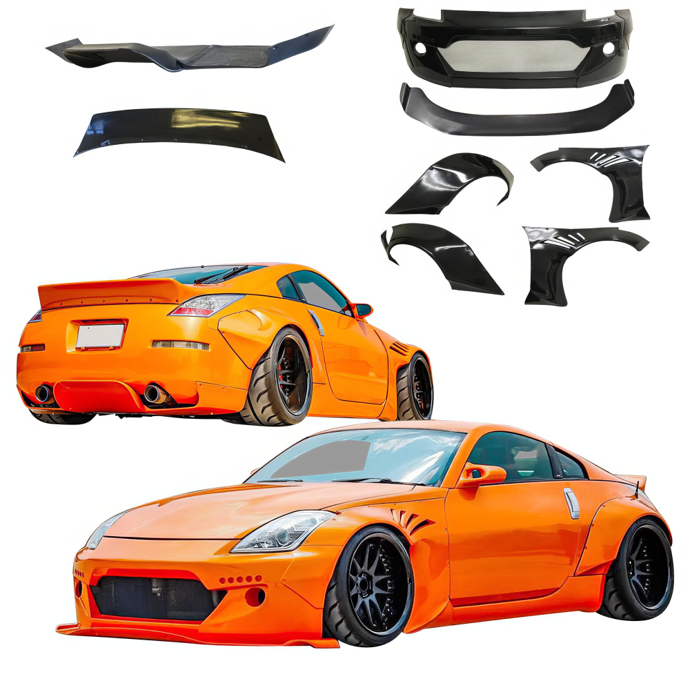All kind of Exterior/Complete Body Kits for Nissan 350Z 2003 -