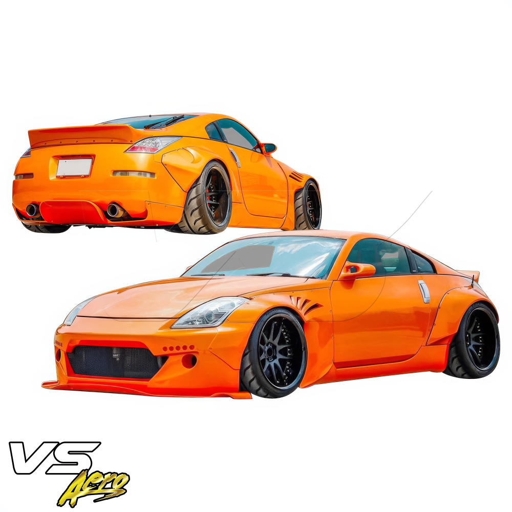 All kind of Exterior/Complete Body Kits for Nissan 350Z 2003 -
