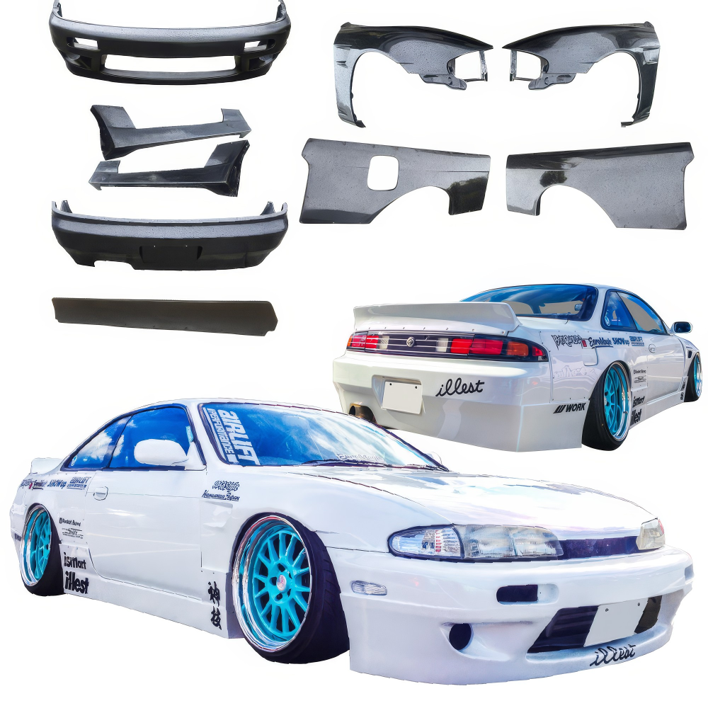 All kind of Exterior/Wings for Nissan 240SX 1995 - 