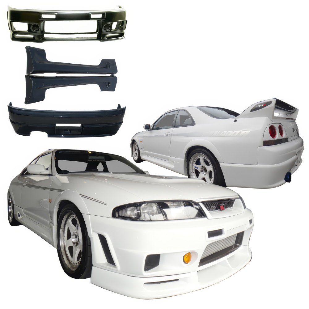 All kind of Exterior/Complete Body Kits for Nissan Skyline R33 GTS 1995 - 