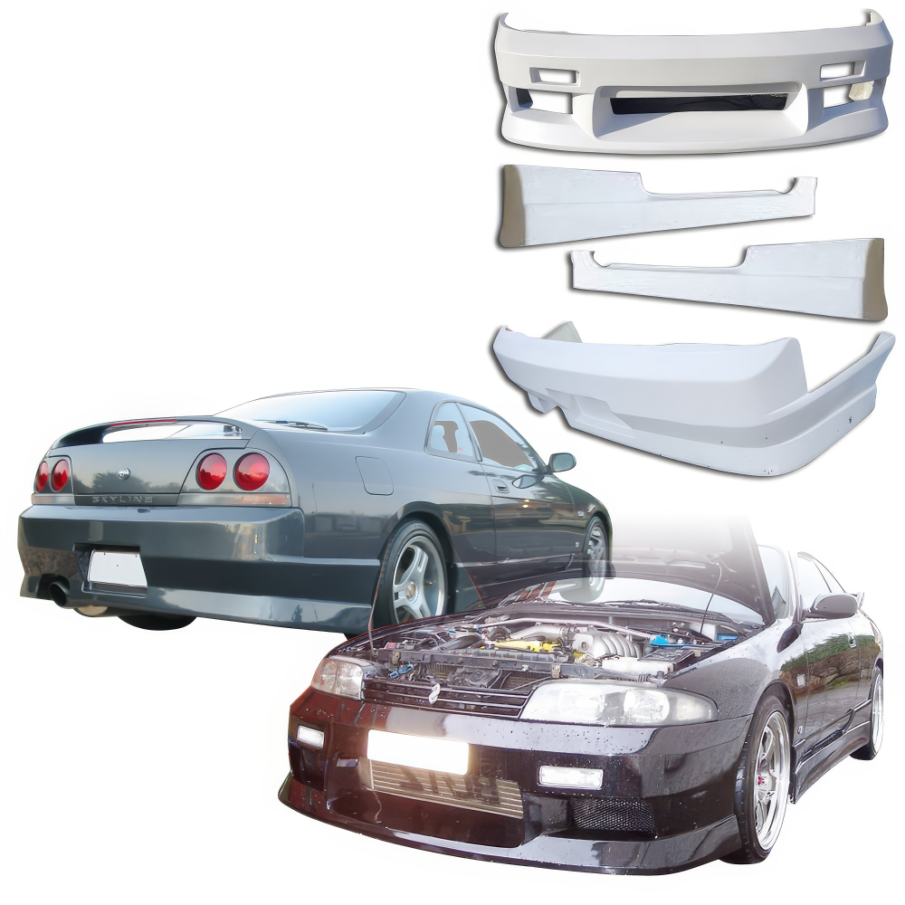 All kind of Exterior/Complete Body Kits for Nissan Skyline R33 GTS 1995 - 