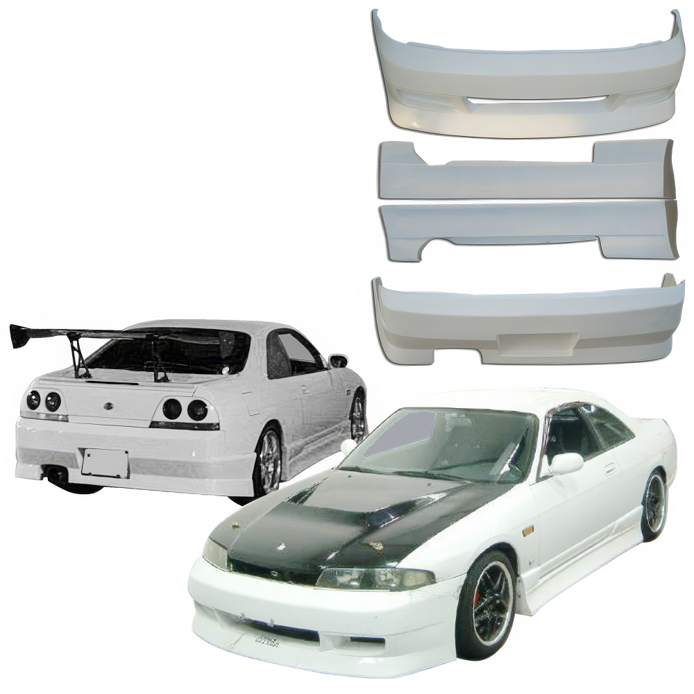 All kind of Exterior/Complete Body Kits for Nissan Skyline R33 GTS 1995 - 