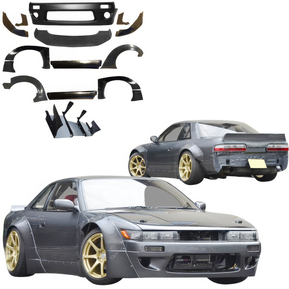 All kind of Exterior/Complete Body Kits for Nissan Silvia 1989 - 