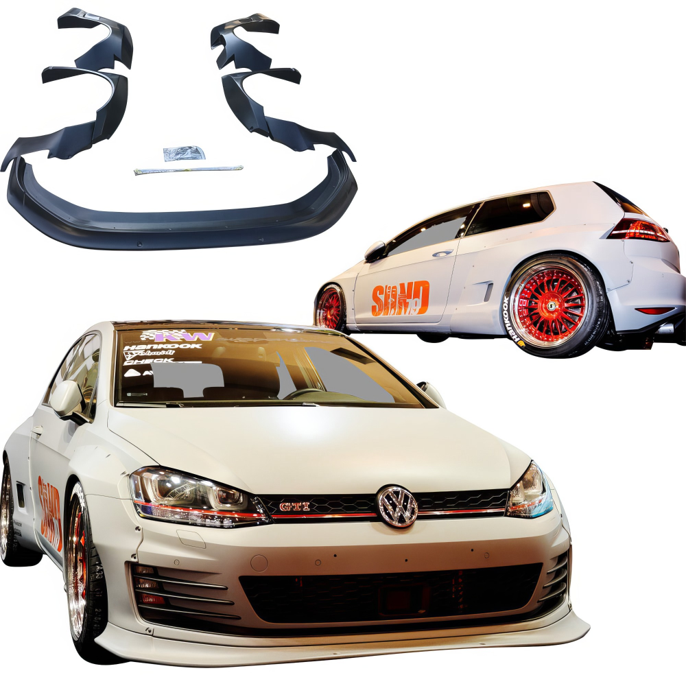 All kind of Exterior/Complete Body Kits for Volkswagen Golf 2015 - 